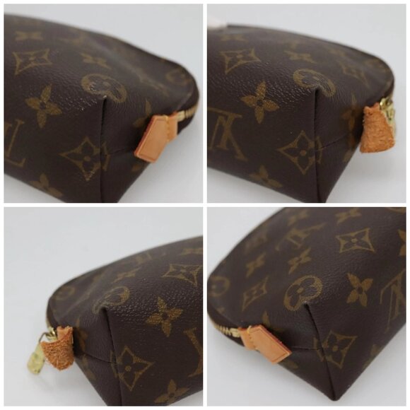 LOUIS VUITTON Monogram Pochette Cosmetic PM Pouch M43998 LV Auth 141674 - Picture 14 of 16
